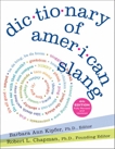 Dictionary of American Slang 4e, Chapman, Robert L. & Kipfer, Barbara Ann