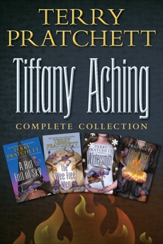 Tiffany Aching 4-Book Collection: A Hat Full of Sky, The Wee Free Men, Wintersmith, I Shall Wear Midnight, Pratchett, Terry