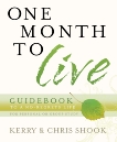 One Month to Live Guidebook: To a No-Regrets Life, Shook, Kerry & Shook, Chris