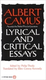 Lyrical and Critical Essays, Camus, Albert