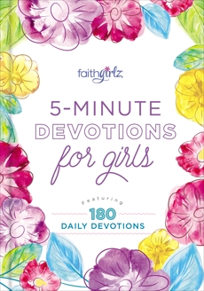 5-Minute Devotions for Girls: Featuring 180 Daily Devotions, Zondervan,