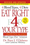 Eat Right 4 Your Type (Revised and Updated): The Individualized Blood Type Diet Solution, Whitney, Catherine & D'Adamo, Peter J.