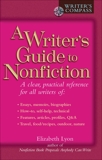 Writer's Guide to Nonfiction, Lyon, Elizabeth