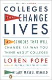 Colleges That Change Lives: 40 Schools That Will Change the Way You Think About Colleges, Pope, Loren