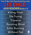 Lee Child's Jack Reacher Books 1-6, Child, Lee