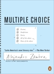 Multiple Choice, Zambra, Alejandro