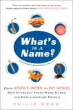 What's in a Name?: From Joseph P. Frisbie to Roy Jacuzzi, How Everyday Items Were Named for Extraor dinary People, Dodd, Philip