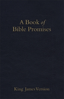 KJV Book of Bible Promises Midnight Blue, 