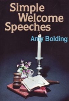 Simple Welcome Speeches (Pocket Pulpit Library), Bolding, Amy