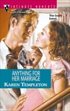 ANYTHING FOR HER MARRIAGE, Templeton, Karen