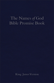 The KJV Names of God Bible Promise Book, Blue Imitation Leather, 