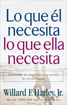 Lo que él necesita, lo que ella necesita: Construya un matrimonio a prueba de infidelidades, Harley, Willard F. Jr.