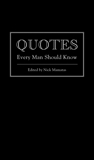 Quotes Every Man Should Know, Mamatas, Nick