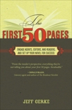 The First 50 Pages: Engage Agents, Editors and Readers, and Set Your Novel Up For Success, Gerke, Jeff