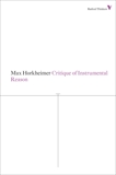 Critique of Instrumental Reason, Horkheimer, Max