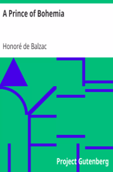 A Prince of Bohemia, Honore de Balzac Author